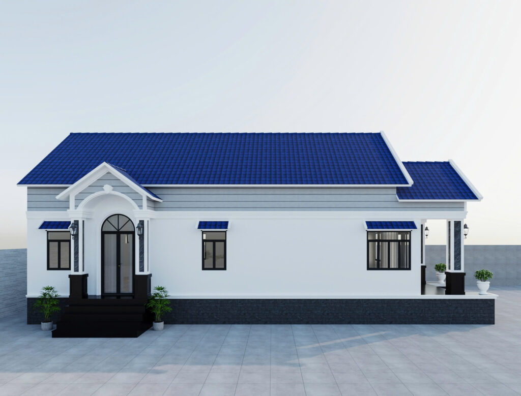 Mẫu Nhà Cấp 4 Mái Thái 110m2 Tại Hậu Giang - Thiết Kế Và Tiện Nghi Đẹp 34 Hình ảnh công trình nhà Ngã 6 của Dũng Phát (34)