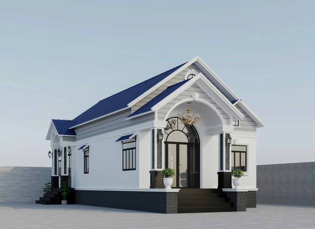 Mẫu Nhà Cấp 4 Mái Thái 110m2 Tại Hậu Giang - Thiết Kế Và Tiện Nghi Đẹp 35 Hình ảnh công trình nhà Ngã 6 của Dũng Phát (35) - 7