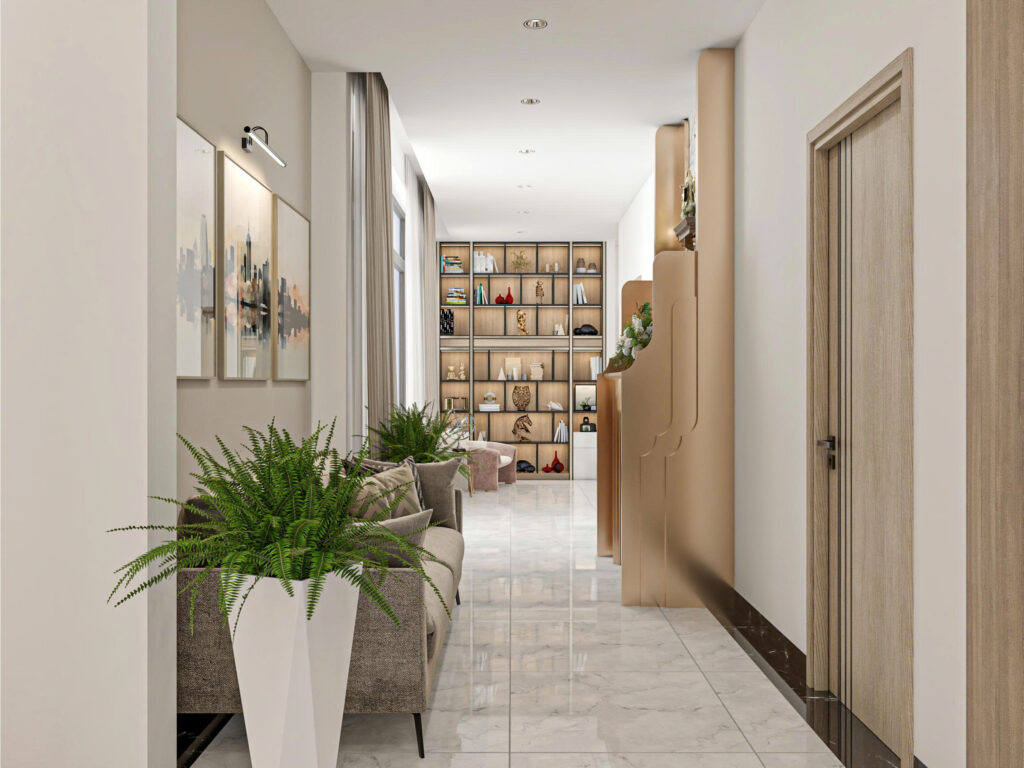 Mẫu Nhà Cấp 4 Mái Thái 110m2 Tại Hậu Giang - Thiết Kế Và Tiện Nghi Đẹp 6 Hình ảnh công trình nhà Ngã 6 của Dũng Phát (6) - 6