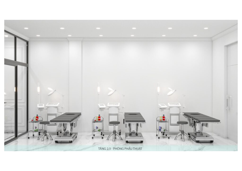 Thiết Kế Phòng Khám Thẩm Mỹ 5 tầng Chuyên Nghiệp Tại KDC Hồng Phát 21 Hình ảnh dự án phòng khám của Dũng Phát (21) - 3