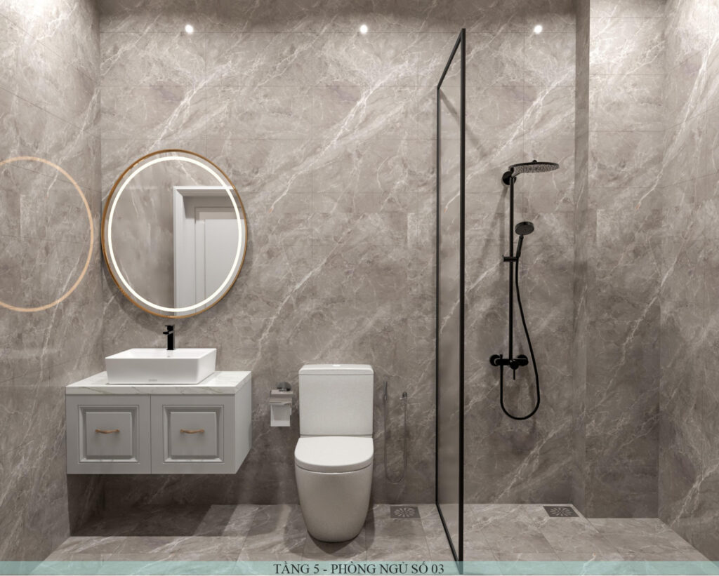 Thiết Kế Phòng Khám Thẩm Mỹ 5 tầng Chuyên Nghiệp Tại KDC Hồng Phát 33 Hình ảnh dự án phòng khám của Dũng Phát (33) - 6