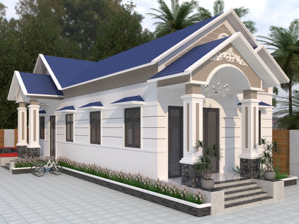 Thiết Kế Nhà Cấp 4 Mái Thái 161m2 Tại Bạc Liêu | Không Gian Sống Rãi Và Hiện Đại 24 Hình ảnh công trình nhà Anh Hòa của Dũng Phát (24) - 2