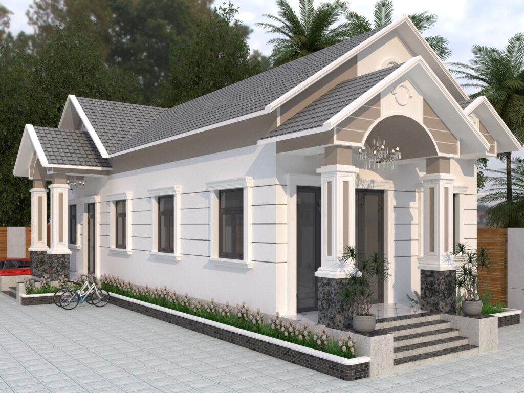 Thiết Kế Nhà Cấp 4 Mái Thái 161m2 Tại Bạc Liêu | Không Gian Sống Rãi Và Hiện Đại 28 Hình ảnh công trình nhà Anh Hòa của Dũng Phát (28) - 9