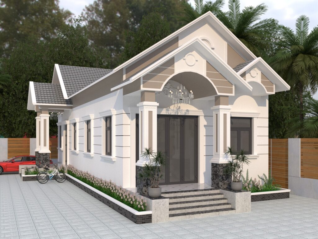Thiết Kế Nhà Cấp 4 Mái Thái 161m2 Tại Bạc Liêu | Không Gian Sống Rãi Và Hiện Đại 29 Hình ảnh công trình nhà Anh Hòa của Dũng Phát (29) - 2