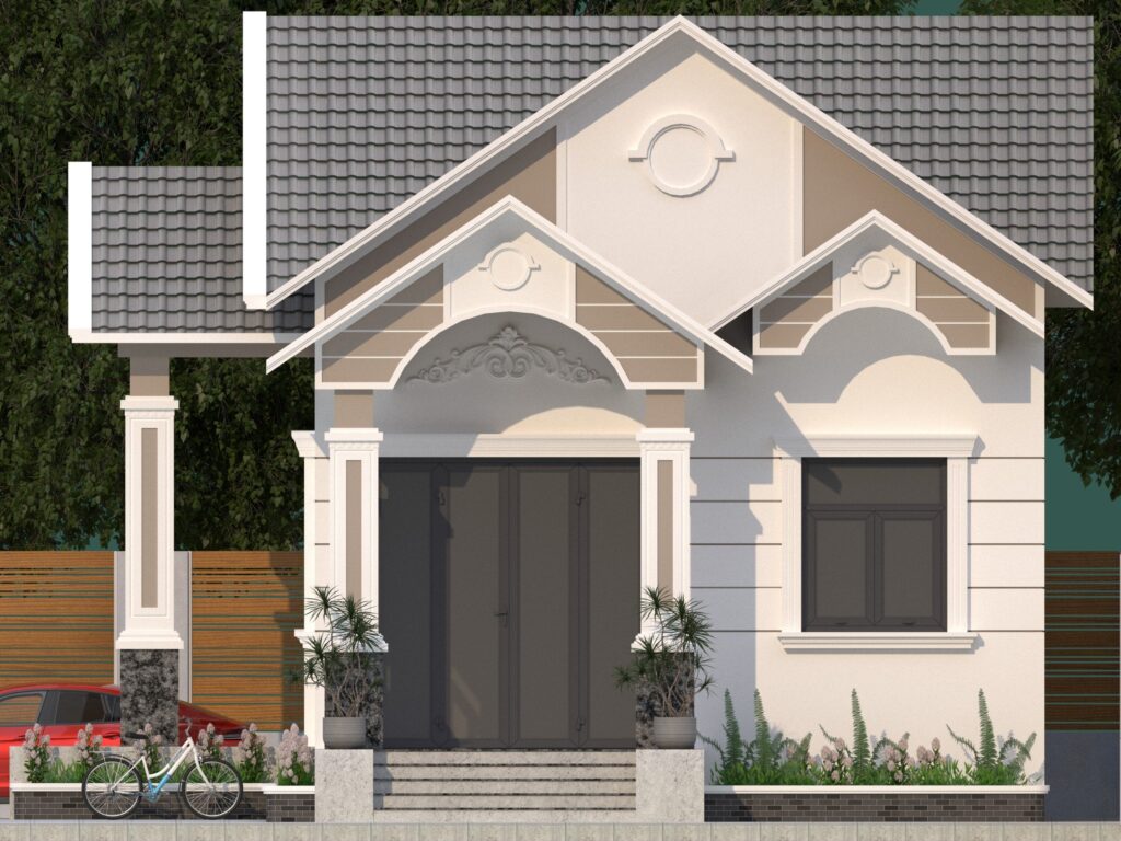 Thiết Kế Nhà Cấp 4 Mái Thái 161m2 Tại Bạc Liêu | Không Gian Sống Rãi Và Hiện Đại 30 Hình ảnh công trình nhà Anh Hòa của Dũng Phát (30) - 4