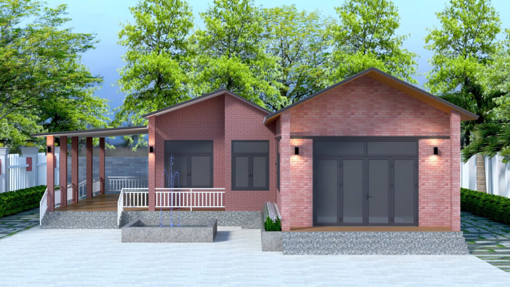 Nhà Ở 1 Trệt Hiện Đại Của Gia Đình Bà Dì 8 1 Hình ảnh dự án Bà Dì 8 của Dũng Phát (1) - 5