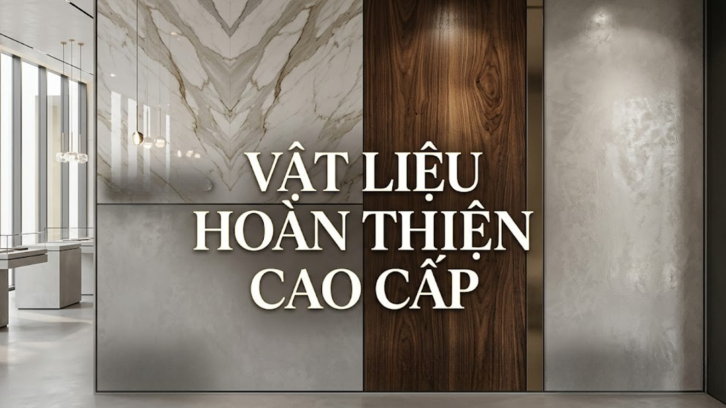 Case Study Showroom Nội Thất Cao Cấp Cần Thơ 2026 – Thi Công Không Gian Trưng Bày Đúng Tinh Thần Thiết Kế 2 Hình ảnh minh họa - Vật liệu hoàn thiện - 8