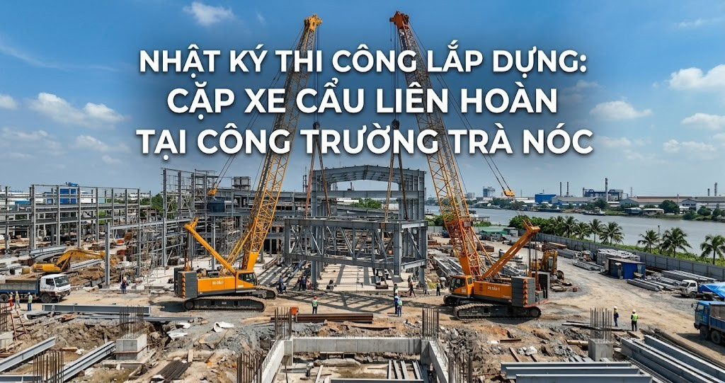 Phân Tích Kỹ Thuật: Giải Mã Hệ Kết Cấu Vì Kèo Thép Nhịp Lớn (>40m) Tại Dự Án Nhà Xưởng Trà Nóc 4 Hình ảnh minh họa - Nhật ký thi công lắp dựng - 5