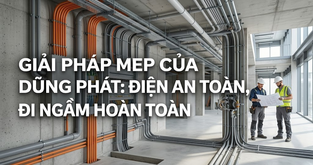 Case Study Showroom Nội Thất Cao Cấp: Thi Công Đồng Bộ Gói MEP Và PCCC 2026 2 Hình ảnh minh họa - Giải pháp mep của dũng phát - 8