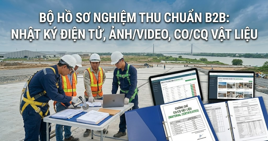 Quy Trình Nghiệm Thu Công Trình B2B Theo Từng Giai Đoạn Giúp Tối Ưu Dòng Vốn Chủ Đầu Tư 3 Hình ảnh minh họa - Bộ hồ sơ nghiệm thu chuẩn B2B - 6