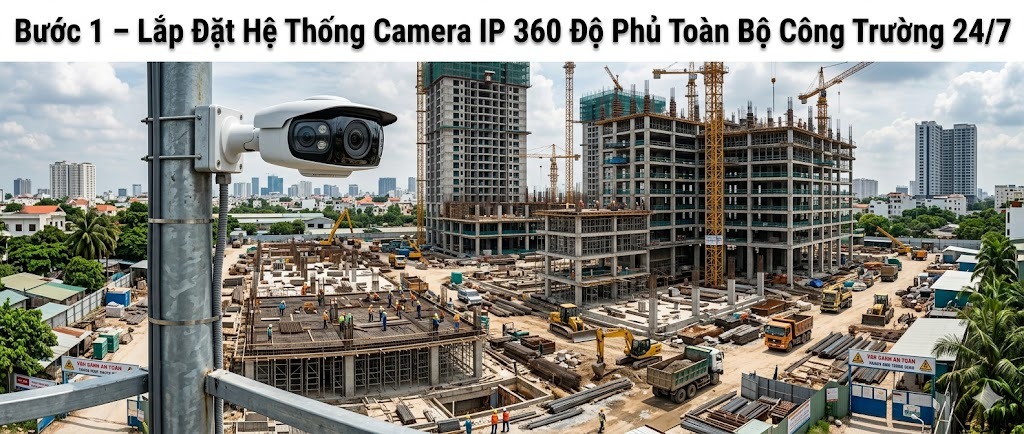 5 Bước Thiết Lập Quy Trình Kiểm Tra Chất Lượng Công Trình Từ Xa Cho Chủ Đầu Tư Qua Camera IP & App 1 Hình ảnh minh họa - Bước 1 - 9