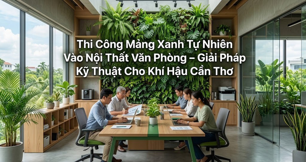 Xu Hướng Văn Phòng Hybrid Mảng Xanh Tại Cần Thơ Giai Đoạn 2026 – 2027 3 Hình ảnh minh họa - Giải pháp kỹ thuật - 6