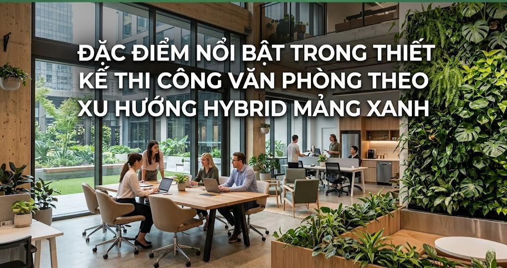 Xu Hướng Văn Phòng Hybrid Mảng Xanh Tại Cần Thơ Giai Đoạn 2026 – 2027 2 Hình ảnh minh họa - Điểm nổi bật xu hướng hybrid mảng xanh - 6