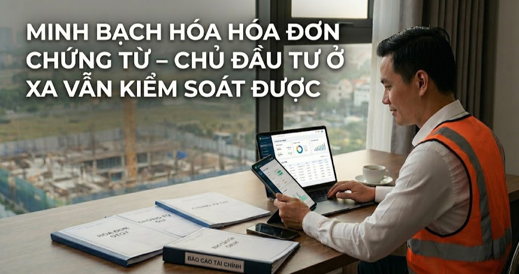 Quản Lý Rủi Ro Giá Vật Tư Tăng Trong Hợp Đồng Thi Công Trọn Gói Tại Miền Tây 2026 4 Hình ảnh minh họa - minh bạch hóa - hóa đơn chứng từ - 5