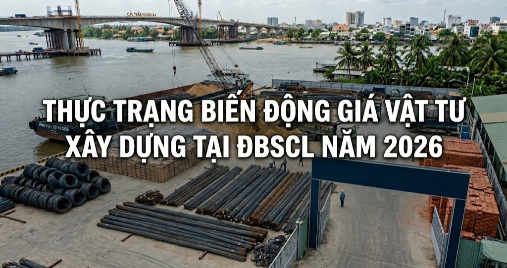 Quản Lý Rủi Ro Giá Vật Tư Tăng Trong Hợp Đồng Thi Công Trọn Gói Tại Miền Tây 2026 1 Hình ảnh minh họa - Thực trạng biến động giá vật tư - 2
