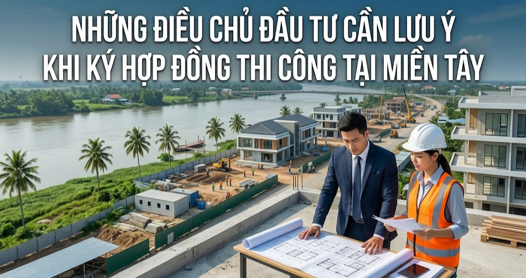 Quản Lý Rủi Ro Giá Vật Tư Tăng Trong Hợp Đồng Thi Công Trọn Gói Tại Miền Tây 2026 5 Hình ảnh minh họa - Lưu ý khi ký hợp đồng thi công - 56