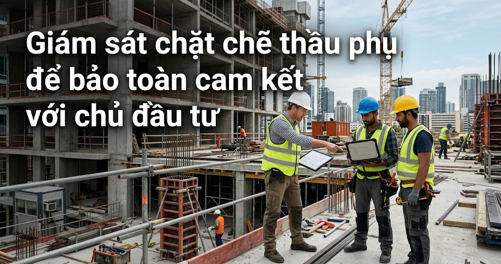 Tiêu chí lựa chọn nhà thầu phụ cơ điện địa phương tại Cần Thơ 2026 3 Hình ảnh minh họa - Giám sát nhà thầu - 7