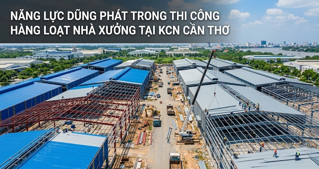 Phân tích quy hoạch khu công nghiệp Cần Thơ, Ô Môn, Thốt Nốt 2026 đối với nhà thầu 4 Hình ảnh minh họa - Năng lực Dũng Phát trong thi công - 6