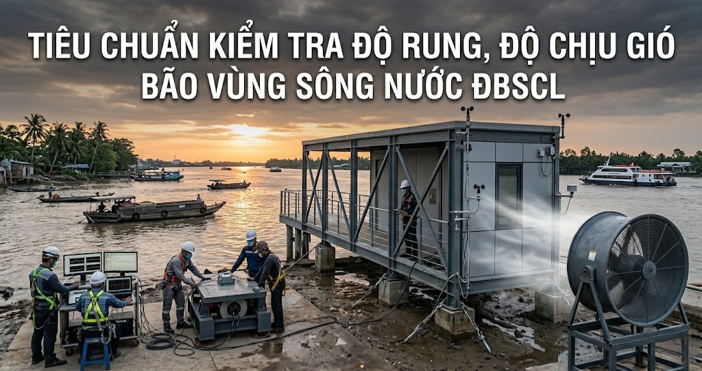 Quy Trình Lắp Đặt Kính Mặt Dựng Showroom Bằng Kính Cường Lực Khổ Lớn Cho Không Gian Hiện Đại 2026 4 Hình ảnh minh họa - Tiêu chuẩn kiểm tra độ rung, độ chịu gió - 7