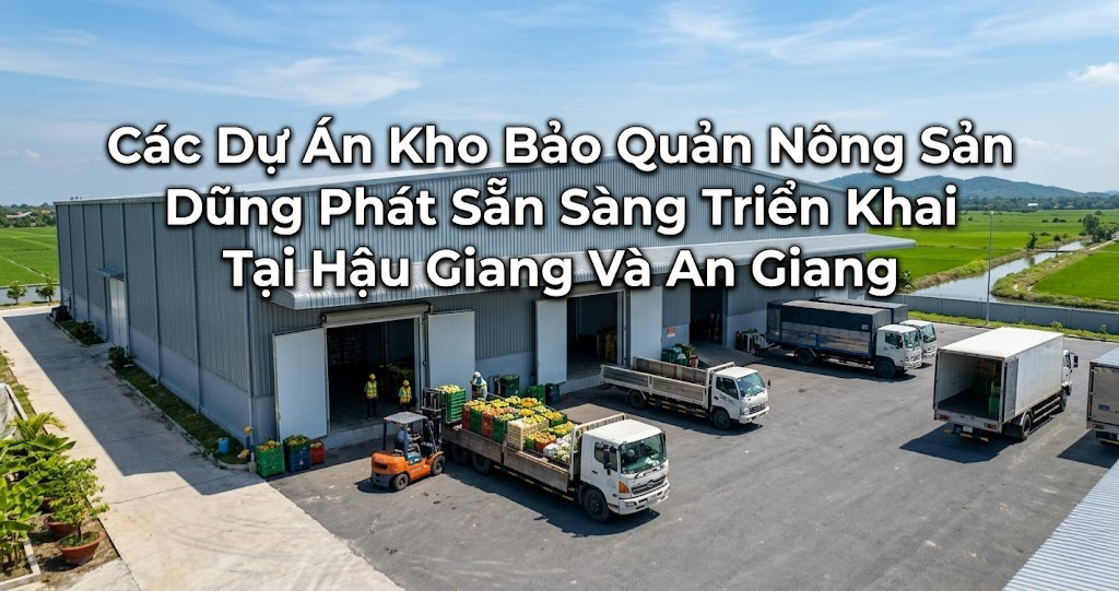 Xây Dựng Kho Lạnh Nông Sản Thông Minh: Giải Pháp Tối Ưu Chuỗi Cung Ứng Tại Hậu Giang, An Giang 2026 4 9 Hình ảnh minh họa - Các dự án kho bảo quản nông sản