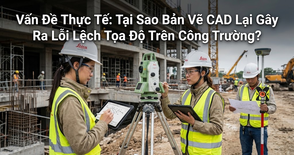 Khám Phá Lỗi Lệch Tọa Độ Thiết Kế Bản Vẽ: Nguyên Nhân Và Cách Xử Lý Hiệu Quả Bằng BIM 2026 1 Hình ảnh minh họa - Vấn đề thực tế - 4