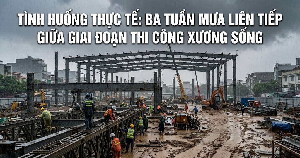 Phân Tích Bài Học: Làm Thế Nào Dũng Phát Bàn Giao Showroom Ô Tô Đúng Hạn Mùa Mưa Kéo Dài 3 Tuần? 1 Hình ảnh minh họa - 5Tình huống thực tế