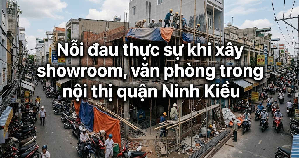 Nhật Ký Cải Tạo Nâng Tầng Nhà Hàng Tiệc Cưới Từ Công Trình Thương Mại Cũ Tại Ninh Kiều, Cần Thơ 2026 3 Hình ảnh minh họa - Nhật ký thi công 60 ngày đêm - 9