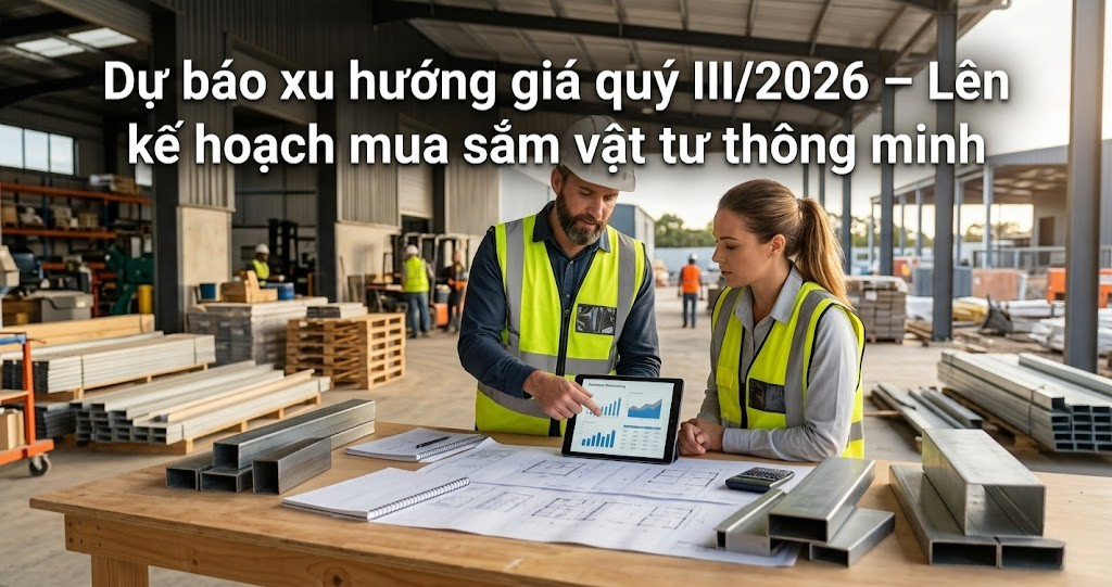 Báo Giá Vật Liệu Xây Dựng Miền Tây Tháng 6 2026: Biến Động Giá Cát San Lấp Và Thép Hình 3 Hình ảnh minh họa - Dự báo xu hướng giá - 9