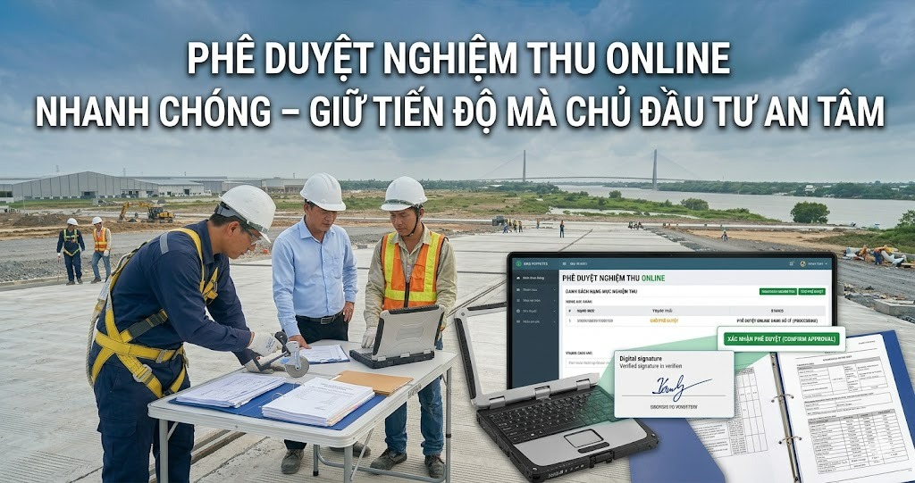 Quy Trình Nghiệm Thu Công Trình B2B Theo Từng Giai Đoạn Giúp Tối Ưu Dòng Vốn Chủ Đầu Tư 4 Hình ảnh minh họa - Phê duyệt nghiệm thu online - 5