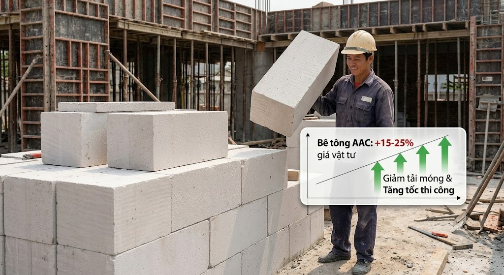 Vật liệu xây dựng xanh Việt Nam 2026 – Tiêu chuẩn và xu hướng ứng dụng 2 Hình minh họa - Bê tông - 9