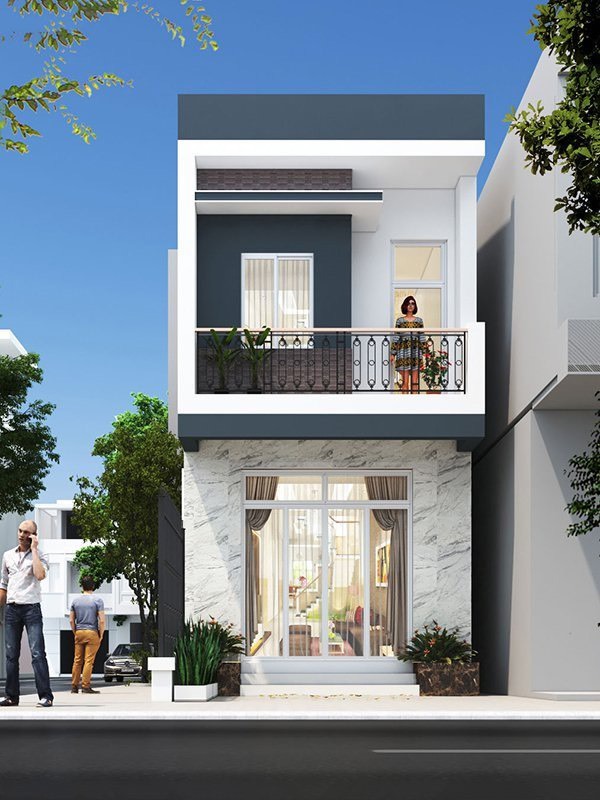 Mẫu Nhà Phố 1 Trệt 1 Lầu Đẹp 135m² Hiện Đại Tại Cần Thơ | Thiết Kế Tối Ưu Công Năng 2 nhà phố 1 trệt 1 lầu đẹp - Hình ảnh công trình nhà Anh Hiếu của Dũng Phát (2) - 3