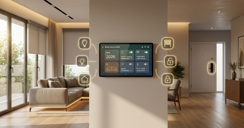 Xu hướng thiết kế nhà thông minh Smart Home 2026 tại Việt Nam – Công nghệ và giải pháp 1 Hình ảnh minh họa - nhà thông minh smart home (1) - 9